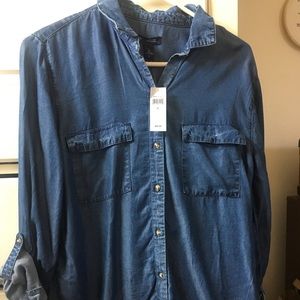 Gap denim button down